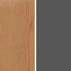 Wood Effect Leg / Anthracite Seat