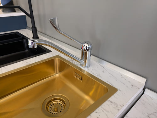 Showroom-Hafele-Long-Lever-Monobloc-Mixer-Tap