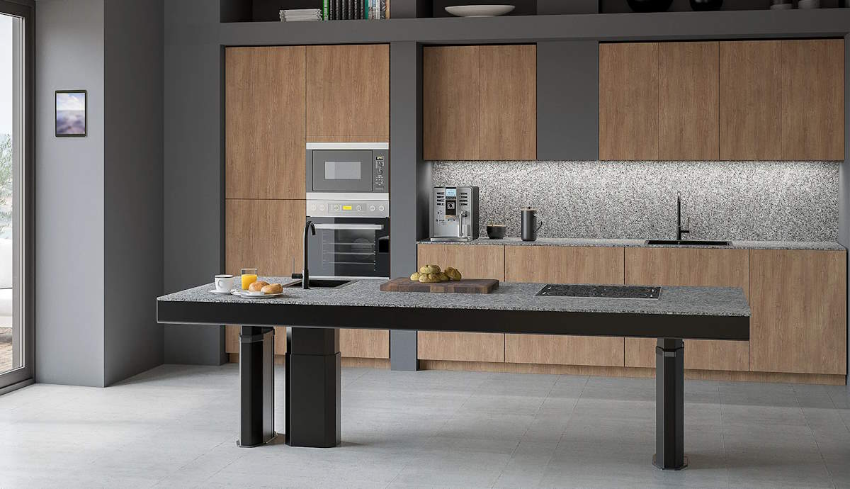 Granberg Centerlift 9600H height adjustable kitchen table