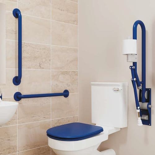 Care Folding Support Arms — Wall Mounted
