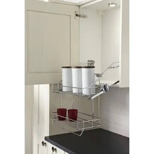 Wall Units - Pull-down Shelves & Wire Baskets