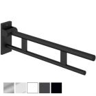 HEWI System 900 - 900mm Mobile Hinged Support Rail Duo - Choice of Finish