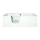 Renaissance Talis 1700x800mm Walk-in Easy Access Bath, High Gloss White MDF Front Panels, Left-handed - Optional Accessories