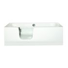 Renaissance Talis 1700x800mm Easy Access Bath with White Styrene Panels and Ultra Low Level Entry Option - Left Handed - Optional Accessories
