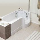 Renaissance Valens 1700x750 / 945mm P-Shaped, Walk-in Easy Access Bath, Right-handed - Optional Accessories
