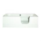 Renaissance Talis 1700x800mm Walk-in Easy Access Bath, High Gloss White MDF Front Panels, Right-handed - Optional Accessories