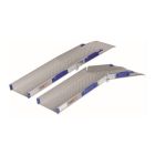 Ultralight-folding, Standard 21cm Channel Ramps - 110, 150, 200cm Lengths (Pair)