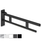 HEWI System 900 - 600mm Hinged Support Rail Duo - Design B - Choice of Finish