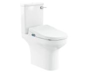 AKW Bidet Pack 1 - C/C Navlin WC, Lever Flush (23594), Bidet Seat - OPT Ext. 3 to 5 Year Warranty