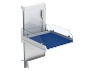 Granberg Baby Changing Table 334, Height ADJ, Border Height 200mm & Mattress - 800x965mm
