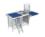 Granberg Height Adjustable Changing Table 334 - Combination 3, Incl. Fixed Changing Table