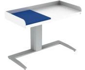 Granberg CARE 343, Height ADJ, Corian Changing Table with Mattress - 1400x700mm