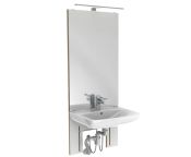 Granberg Manual Height Adjustable Washbasin - BASICLINE 401-11-05 - Incl. Mixer Tap with 150 mm Lever