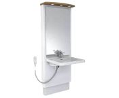 Granberg Motorised Washbasin Lift DESIGNLINE 417-10-05 - Incl. Mixer Tap with 150 mm Lever - White