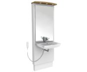 Granberg Motorised Washbasin Lift DESIGNLINE 417-11-05 - Incl. Mixer Tap with 150 mm Lever - White