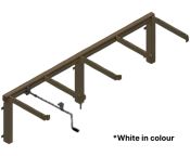 Ropox FlexiManual Height Adjustable Worktop Frame Assembly 2000–2500mm