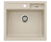 Granberg Granite Kitchen Sink ESG-500B – Accessible Design 560 × 500 × 120 mm – Beige Quartz Composite