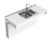 Granberg Wall Mounted Motorised Sink Module 6300-ES20 - Centre, Choice of Widths 790-1590mm