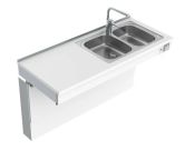 Granberg Wall Mounted Motorised Sink Module 6300-ES30 - Right, Choice of Widths 990-1590mm