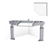 Granberg Kitchen Worktop Lift Baselift Corner 6311HA, 103 mm Front, 45°- 90°, Floor-mounted