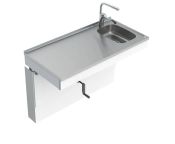Granberg Wall Mounted Cranked Sink Module 6350-ESF - Right, Choice of Widths 990-1190mm