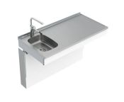 Granberg Wall Mounted Manual Sink Module 6380-ESF - Left, Choice of Widths 990-1190mm