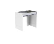 Granberg SIDELIFT 6400HA Height Adjustable Worktop & Cabinet Lift 790–990 mm – White, RAL 9003