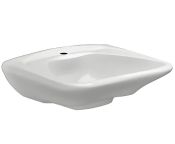 Pressalit MATRIX CURVE Ergonomic Washbasin, No Overflow - 600x490mm