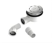 AKW DW90 Low Height Dry Gravity Waste - Domed Plastic Cover