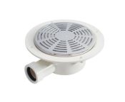 AKW GW90-2 Low Height Wet Waste with TF Vinyl Floor Adaptor (UK)
