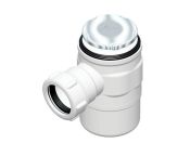 AKW Standard GW19 White ABS Plastic Gravity Waste 50mm Outlet