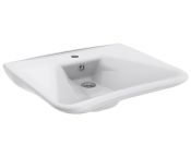 Granberg 425-001 Ergonomic Washbasin, Tap Hole, Overflow - 600x490mm
