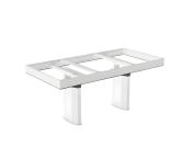 Granberg CENTERLIFT 9600HD Height-adjustable Kitchen Island — Depth 880 mm - White