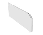 Granberg Left Safety Panel, Short End - Baselift 6300 / 6310 without Cover Panels, Depth 545mm