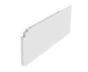 Granberg Right Safety Panel, Short End - Baselift 6300 / 6310 without Cover Panels, Depth 545mm