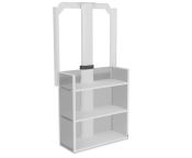 Granberg Wall Cabinet Lift Verti 840SB, 307 mm Depth - White