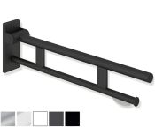 HEWI System 900 - 750mm Hinged Support Rail Duo Design A, w/ TRH - Choice of Finish