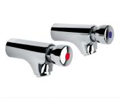 Inta Non-concussive Wall Mounted Taps (Pair)