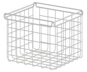 Pressalit PLUS Basket for Face Cloths, 212 x 212 x 174mm - Mounts on Horiz Plus Wall Track