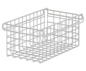Pressalit PLUS Diaper Basket 402 x 212 x 174mm - Mounts on Horiz PLUS Wall Track