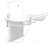 Pressalit SCT 1000, Shower Changing Table, Electrically Height ADJ, Safety Rail - 1400mm
