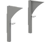 Pressalit MATRIX Supports for Washbasin, 200mm Height ADJ - Pair