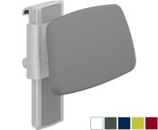 Pressalit PLUS Backrest, Height & Sideways Adjustable, 385mm Width - Colour Choice
