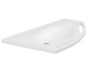 Pressalit MATRIX ANGLE Washbasin, No Overflow, Right-facing - 1000x571mm