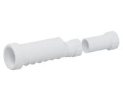 Pressalit HepVo in-line Trap - White