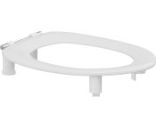 Pressalit Toilet Seat Dania without Cover, 50mm Raised - White