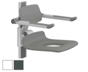 Pressalit R7435 PLUS Aperture Shower Seat 450, Manually Height ADJ - Colour Choice