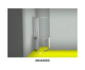AKW MM2 (91162S) Formerly Contour WF15 Luxe Shower Enclosure, PET Glazing – MAX. A 1500mm