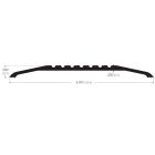 AWS Grooved High Flat Alu Door Threshold - 152 W x 12.7mm H (Cross section)