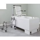 Renaissance Excel 600 Height Adjustable Bath with Powered Detachable Seat & Transporter – Choice of Size & Waste